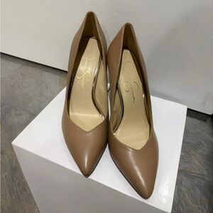 Jessica Simpson Nude/Tan Stiletto 4” Heels